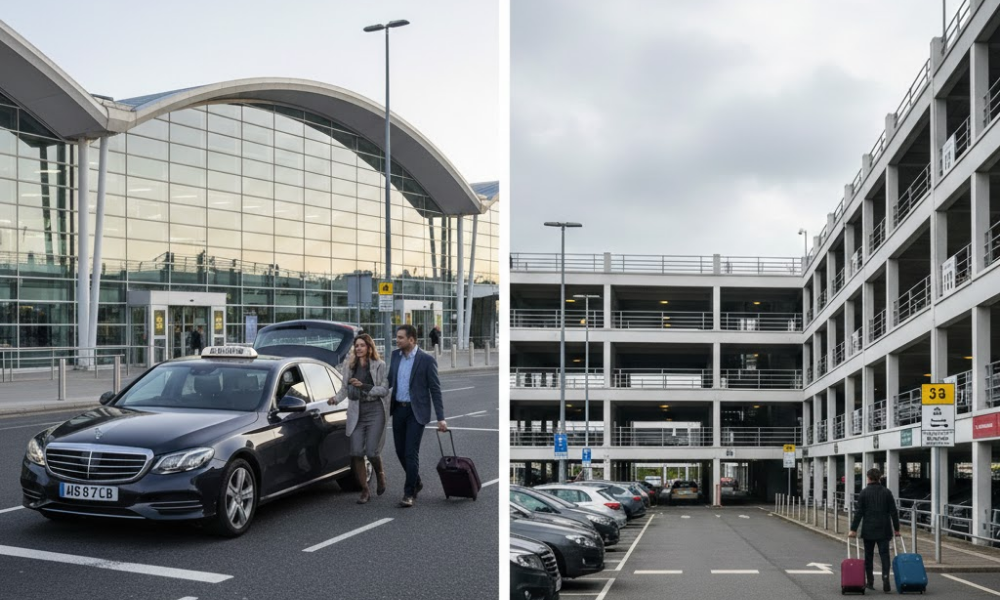 Manchester Airport Parking vs Taxi - Manchester Airport Taxi Transfer