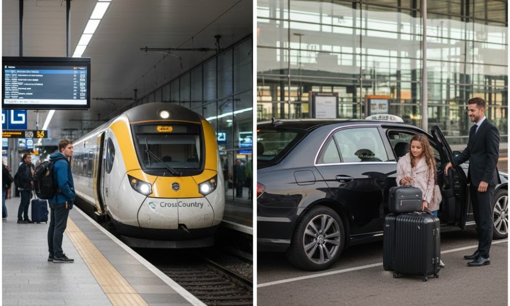 stansted-to-manchester-taxi-vs-train-comparison - Manchester Airport Taxi Transfer