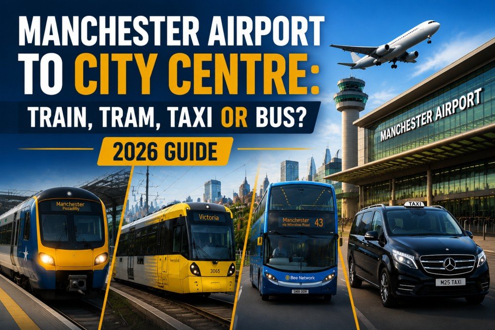 Manchester Airport to City Centre - Manchester Airport Taxi Transfer - Manchester Airport Taxi Transfer
