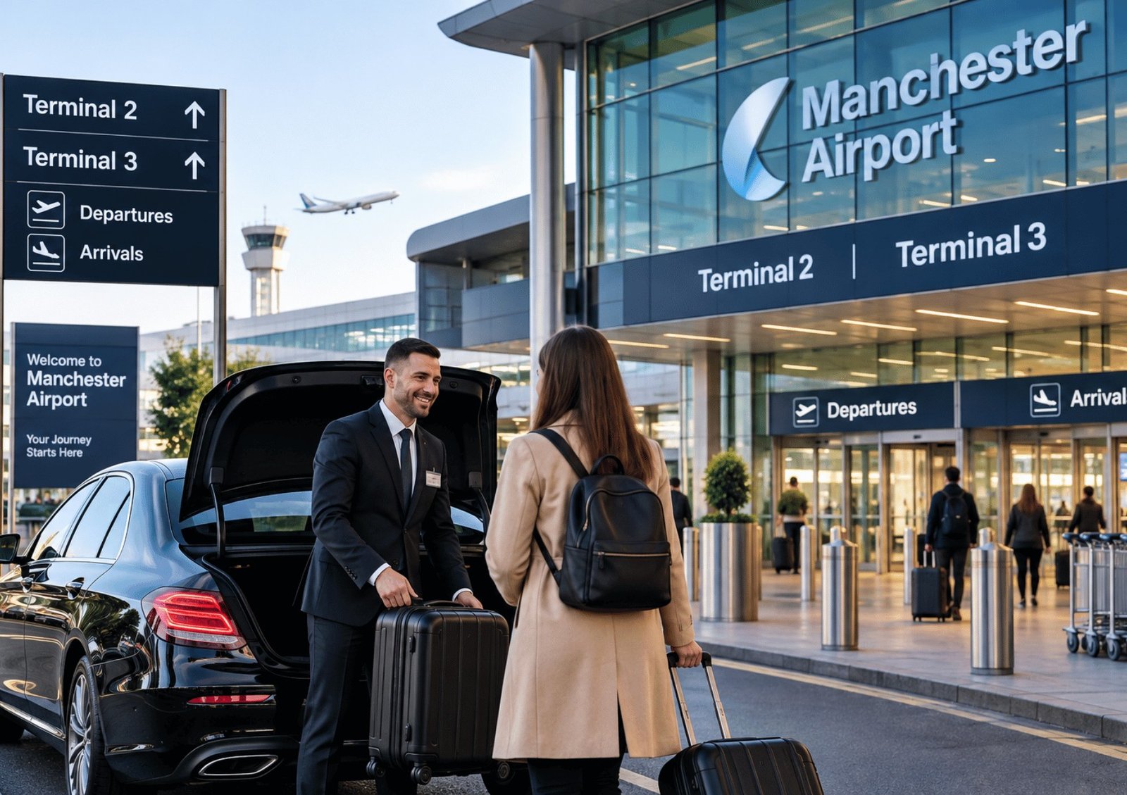 Manchester Airport Pickup & Drop-Off - Manchester Airport Taxi Transfer - Manchester Airport Taxi Transfer